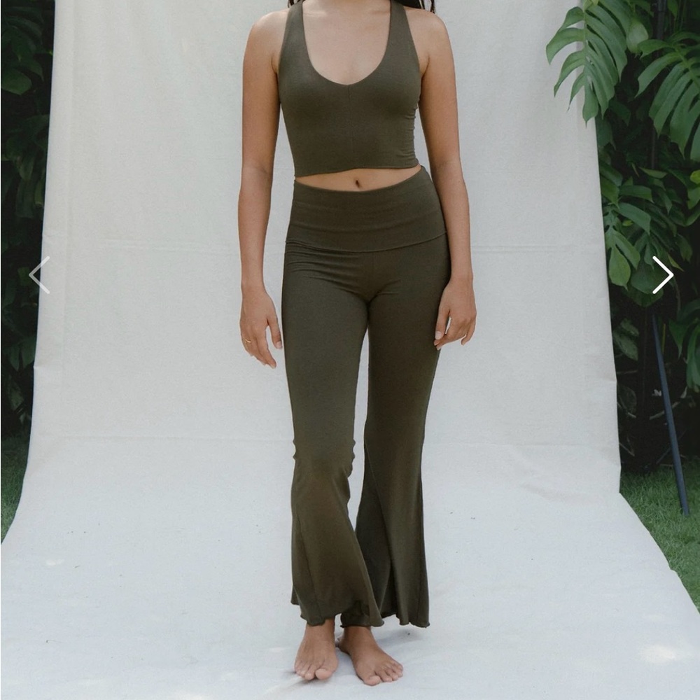 Indigo Luna Angie Pants Olive
